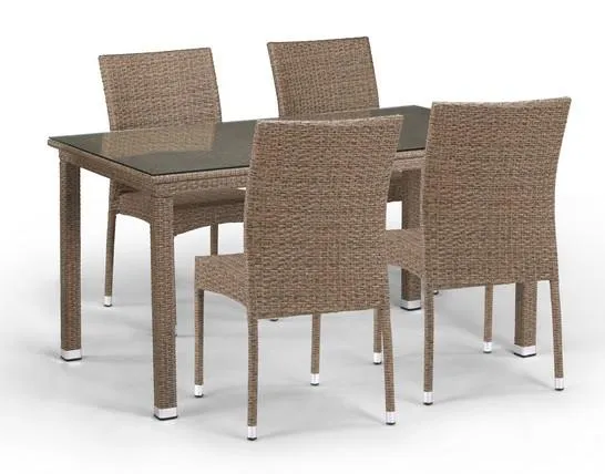 Плетеный стул Y380B-W56 Light brown фото 3
