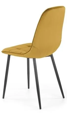 Стул HALMAR K521 горчичный фото 3