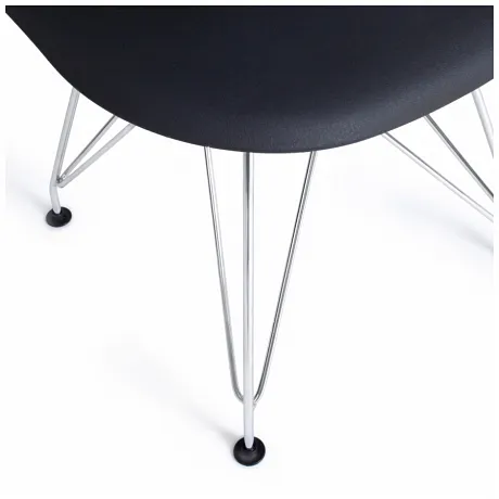 Стул CINDY IRON CHAIR (EAMES) (mod. 002) Черный фото 6