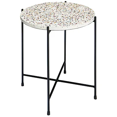 Столик кофейный Josen terrazzo, D43 см