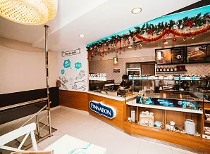 Барная стойка для кафе-пекарни CINNABON на Васильевском острове Фото 10