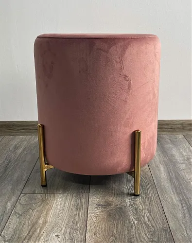 Пуф RICE BLUVEL-52 PINK / GOLD