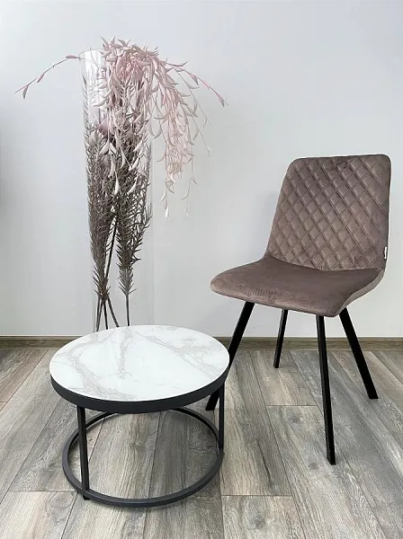 Стул DAIQUIRI BLUVEL-38 LATTE, велюр фото 4