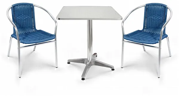 Стул алюминиевый LFT-3199E Blue фото 2