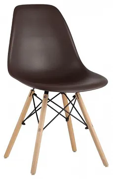 Стул DSW коричневый