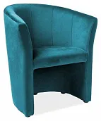 Кресло Signal TM-1 Velvet Bluvel 85 (бирюзовый)