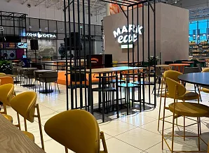 Мебель для фудкорта в ТЦ Авиапарк Фото 5