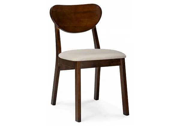 Стул деревянный Loid dirty oak / light beige