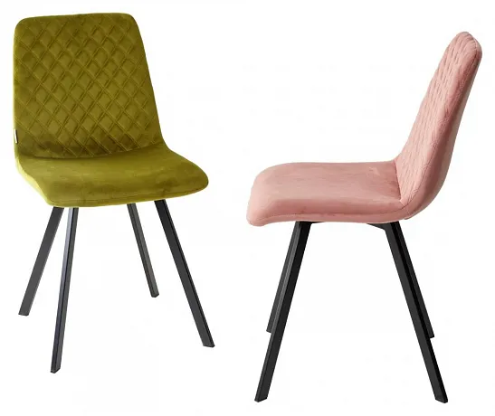 Стул DAIQUIRI BLUVEL-52 PINK, велюр фото 5