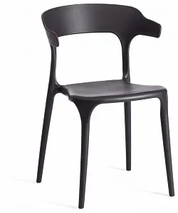 Стул TON (mod. PC33), черный 49х52