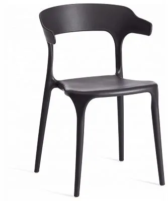 Стул TON (mod. PC33), черный 49х52