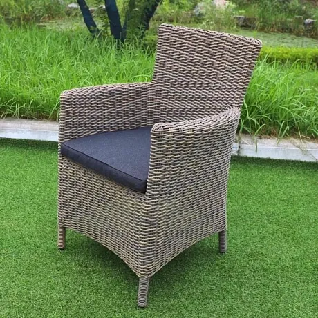 Плетеное кресло AM-395C Grey