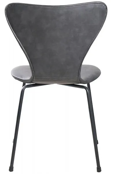 Стул Seven Leather серый фото 3