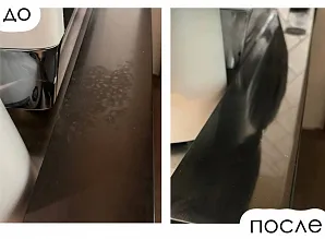 Реставрация столешницы из искусственного камня Фото 3