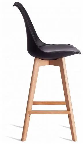 Стул барный TULIP BAR (mod. C1014H-1), черный