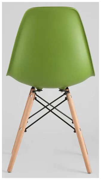 Стул DSW зеленый фото 5