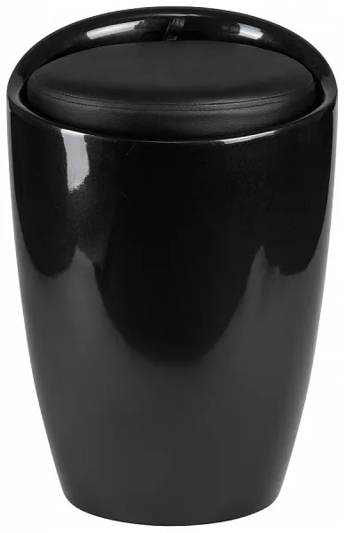 Табурет с местом для хранения LM-1100 (чёрный) фото 7