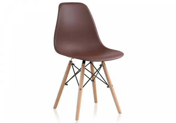 Стул Eames PC-015 коричневый