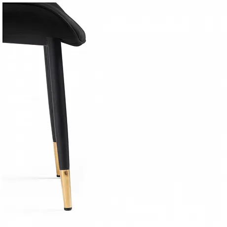Стул на металлокаркасе Seda 1 black / gold фото 10
