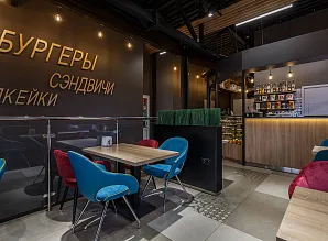 Производство барной стойки и мебели для кафе #Брауни на Рязанском проспекте Фото 10