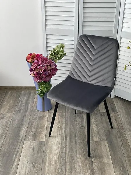 Стул DUKE BLUVEL-14 GREY, велюр фото 3