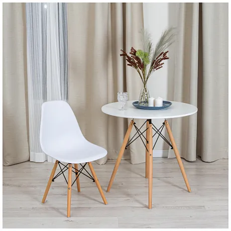 Стул CINDY (EAMES) (mod. 1801) Белый фото 9