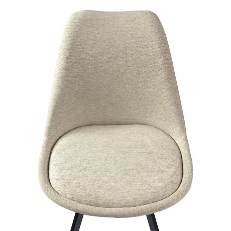 Стул Pirel, шенилл, светло-бежевый фото 11