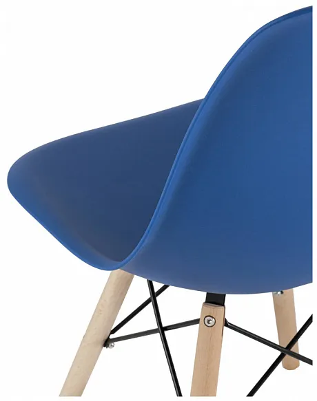 Стул Eames Style DSW синий x4 фото 8