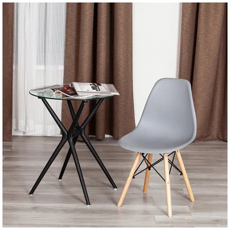 Стул CINDY (EAMES) (mod. 1801) Светло серый фото 9
