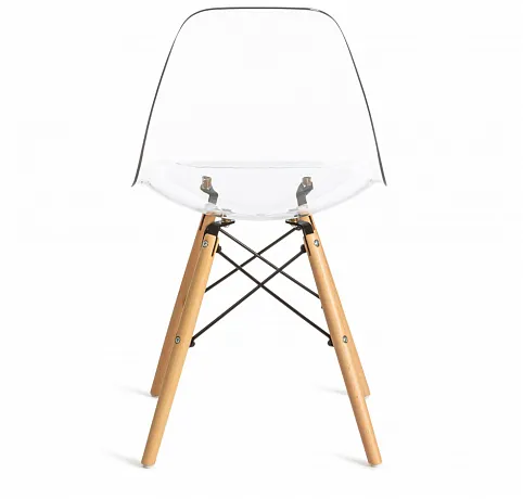 Стул CINDY (EAMES) прозрачный фото 5