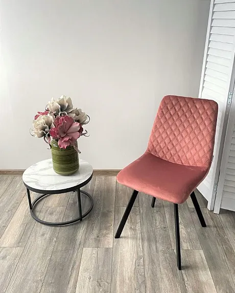Стул DAIQUIRI BLUVEL-52 PINK, велюр фото 4