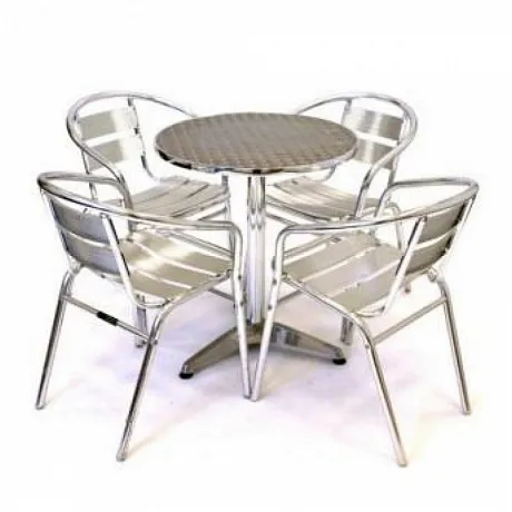 Комплект мебели LFT-3059/T3127-D60 Silver (4+1)