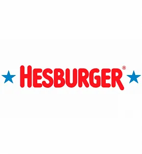 Производство барной стойки для бургерного ресторана Hesburger logo