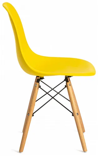 Стул CINDY (EAMES) (mod. 001), желтый