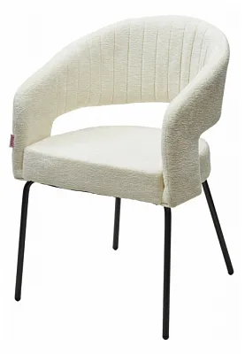 Стул SNUG 3018-01 белый, шенилл