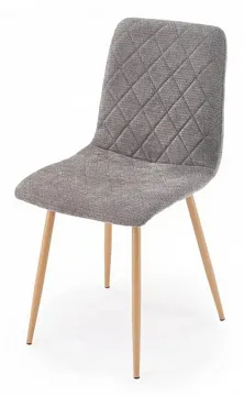 Стул HALMAR K525 WDF серый/натуральный