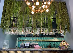 Барная стойка и мебель для ресторана ALCEDO в Москве Фото 15