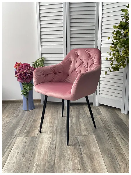 Стул PERU BLUVEL-52 PINK, велюр фото 3