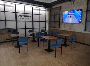 Мебель для кафе спортклуба October в Санкт-Петербурге Фото 3
