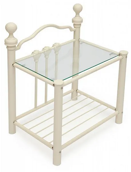 Тумба прикроватная DERBY 51,2х37,2х70см, Античный белый (Antique White) фото 2