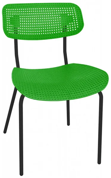 Стул SHT-S85М зеленый ral6018/черный