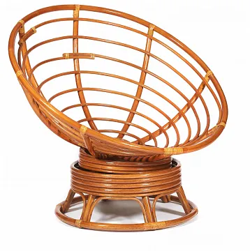 Кресло-качалка ",PAPASAN", w 23/01 B / без подушки / Cognac (коньяк)