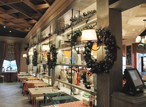 Барная стойка и мебель для ресторана IL Patio в аутлет центре FASHION HOUSE Фото 17