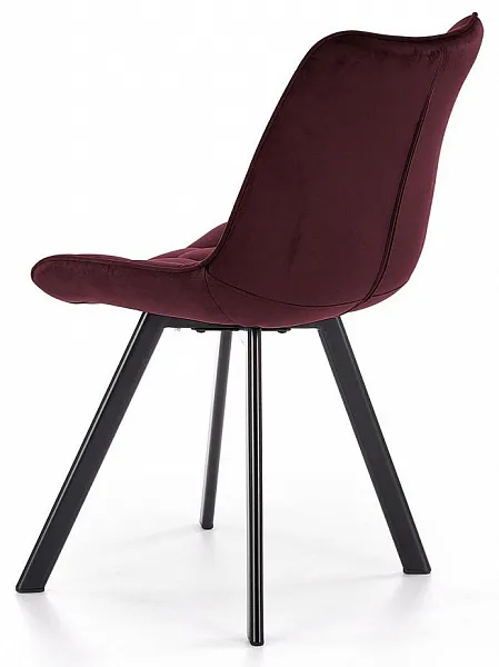 Стул HALMAR K332 бордовый фото 4