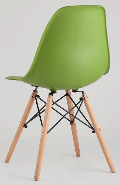 Стул DSW зеленый фото 4
