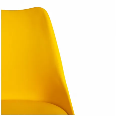 Стул TULIP IRON CHAIR (mod.EC-123) Желтый фото 5