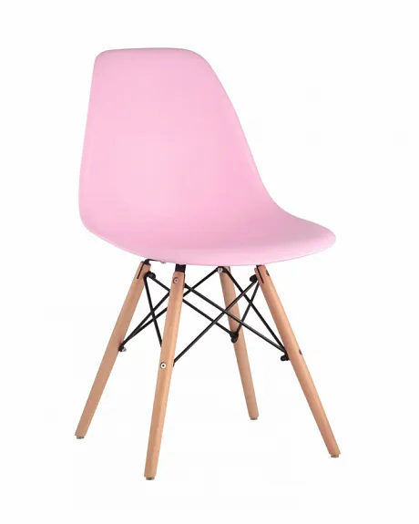 Стул Eames DSW розовый x4