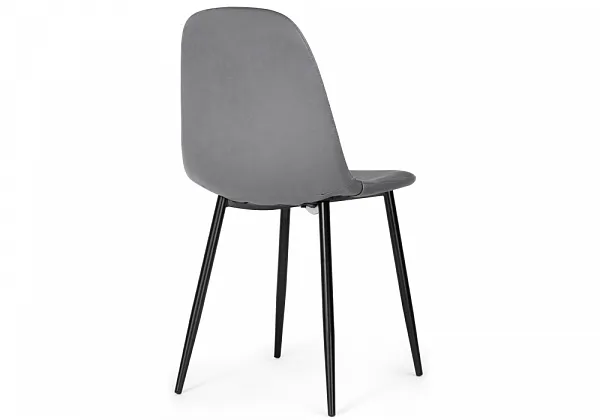 Стул на металлокаркасе Lilu dark grey фото 5
