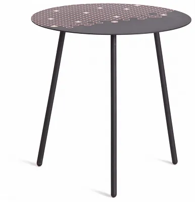 Столик кофейный TETCHAIR, черный с лого