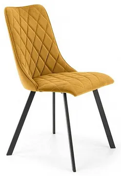 Стул HALMAR K450 горчичный/черный
